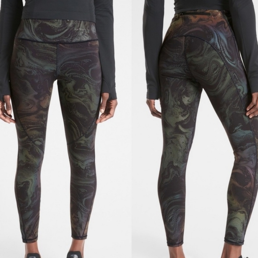 Ultra rare reflective small size Athleta leggings